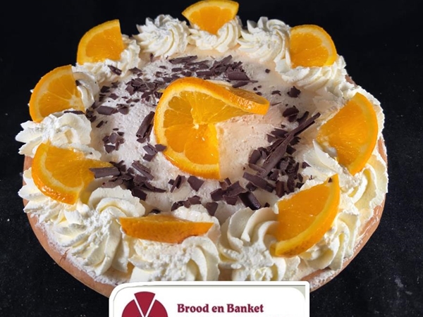 sinaasappel bavaroisevlaai 10/12 pers